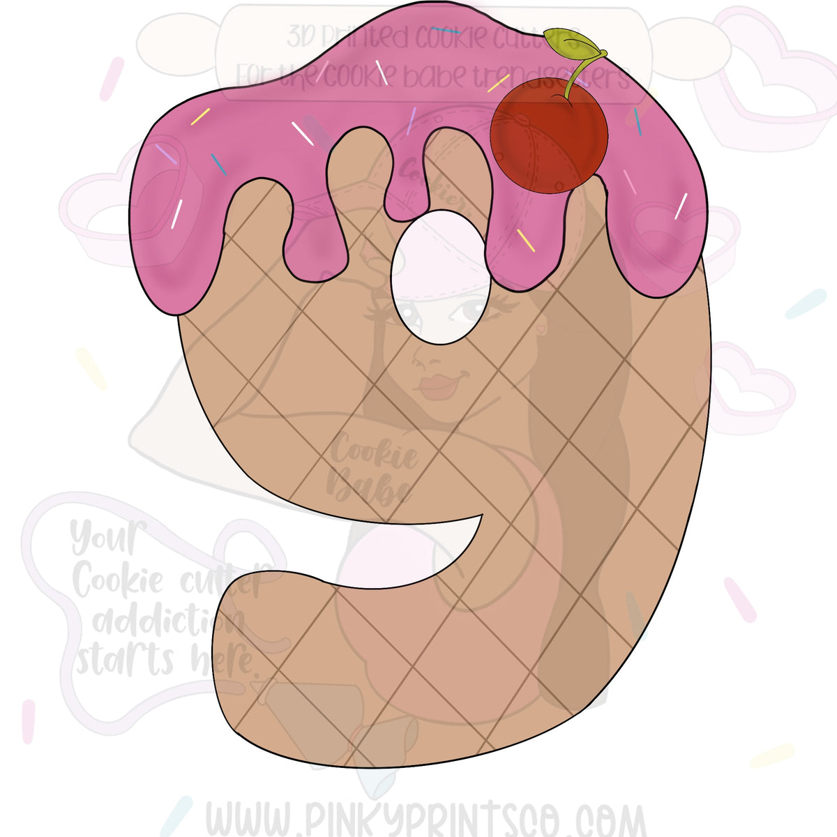 Ice Cream Number 1 – PinkyPrintsCo