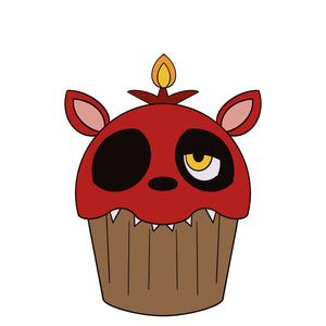 FNAF Foxy – PinkyPrintsCo Cupcake