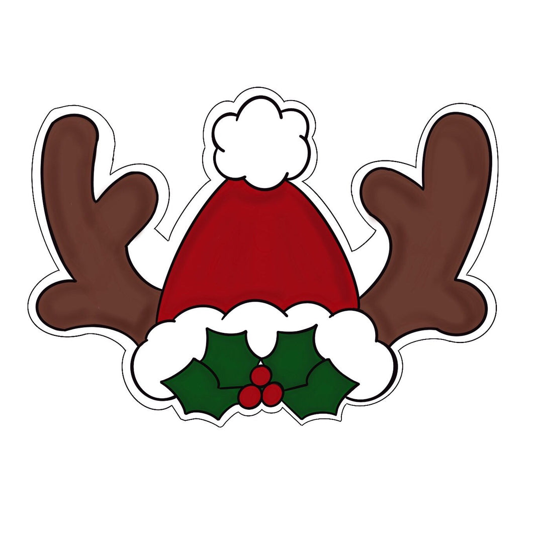 Christmas Antlers Cookie Cutter