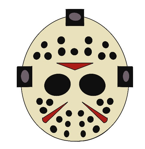 Hockey Mask Man Head