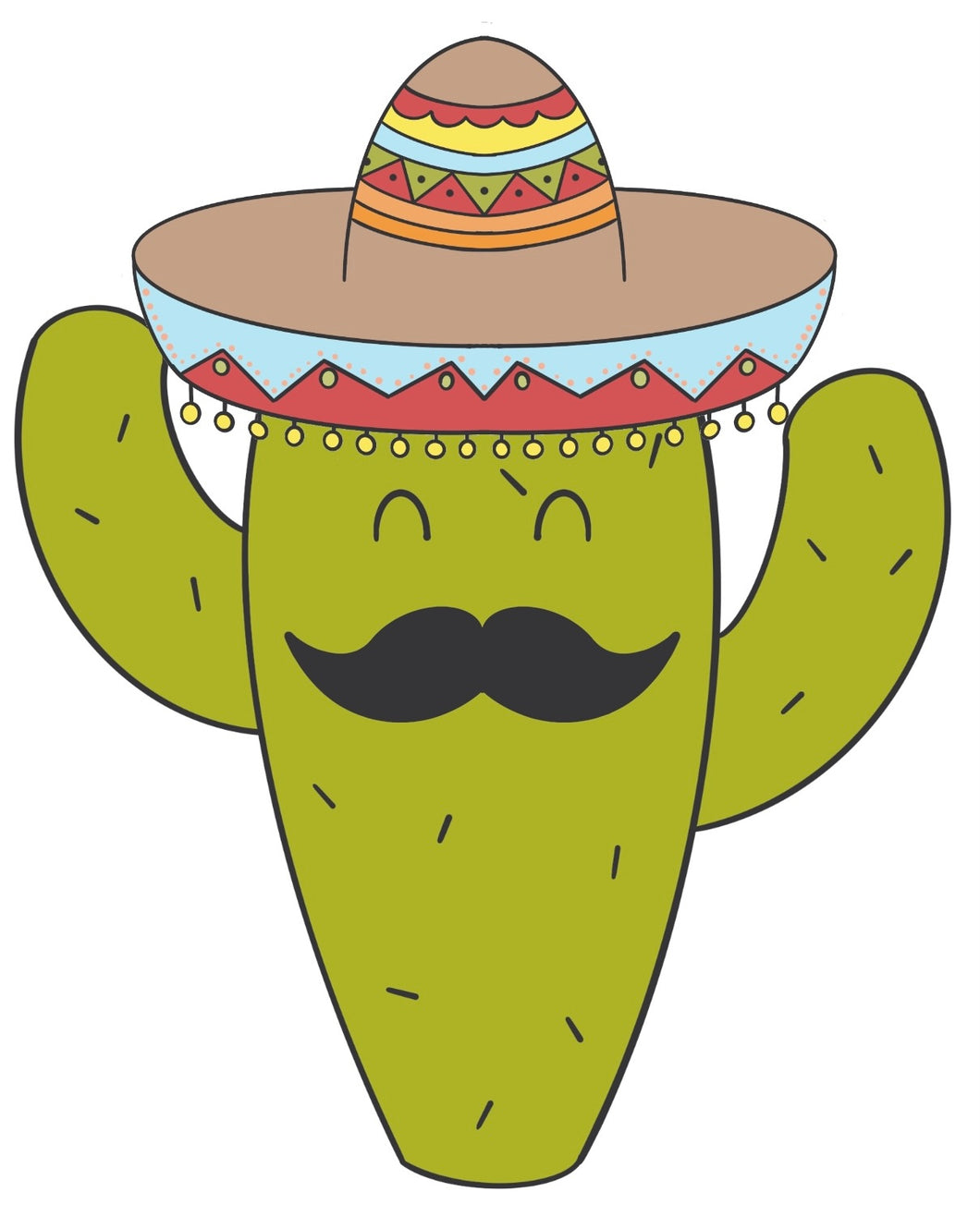 Cactus w/ Sombrero